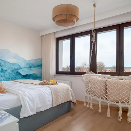 Lejlighed M&j - Widokiem Na Morze, 100 Metrow Od Plazy *