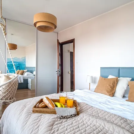 公寓 M&j - Widokiem Na Morze, 100 Metrow Od Plazy 格但斯克