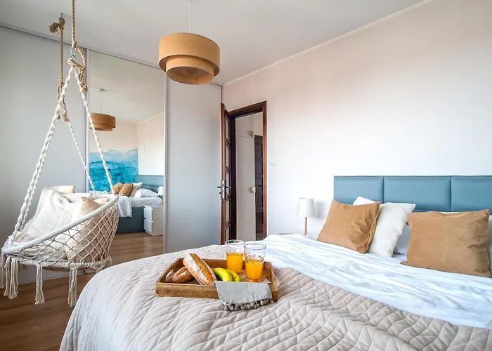 Apartment M&j - Widokiem Na Morze, 100 Metrow Od Plazy Danzig